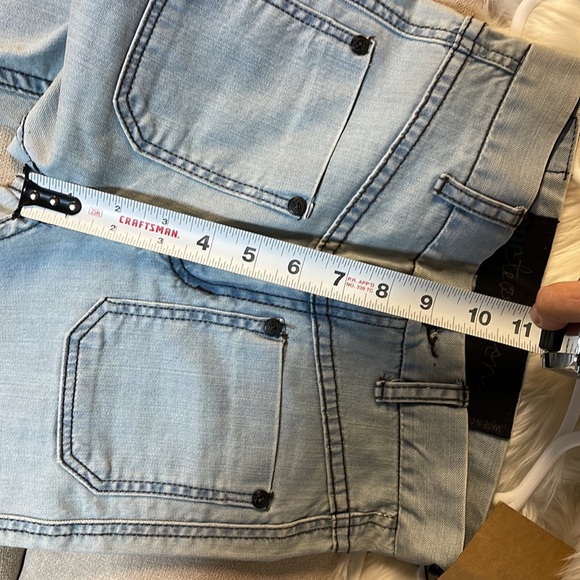 NWT 22” One teaspoon bell bottom flares Twiggy light blue jeans new with tags - Picture 15 of 16